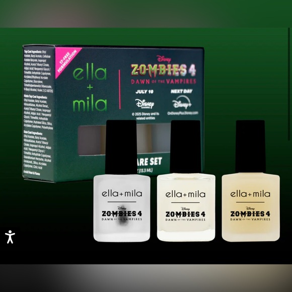 NEW Ella + Mila ZOMBIES 4 | Seabrook Nail Care Set - Picture 1 of 3